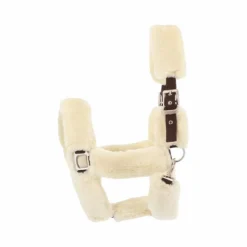 New Equithème - Licol de transport Teddy marron/ écru