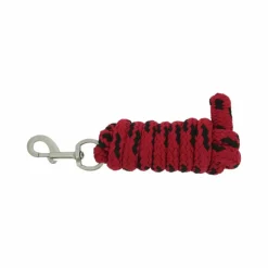 Hot Equithème - Longe Jacquard 2m Rouge
