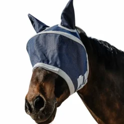 Equithème - Masque anti-mouches et UV Cerceau Marine New
