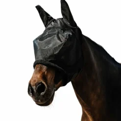 Equithème - Masque anti-mouches et UV Teddy Noir Online
