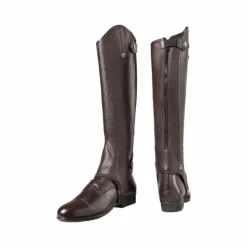 Equithème - Mini-chaps Primera cuir grainé brun Online