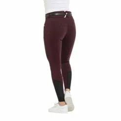 Discount Equithème - Pantalon d'équitation femme Claudine Bordeaux