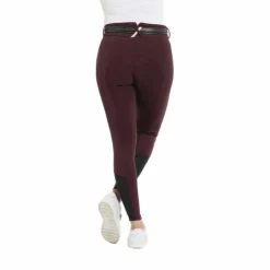 Discount Equithème - Pantalon d'équitation femme Claudine Bordeaux