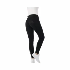 New Equithème - Pantalon d'équitation femme softshell Kitzbuhl Noir