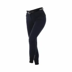 Outlet Equithème - Pantalon d'équitation femme Safir / noir Marine