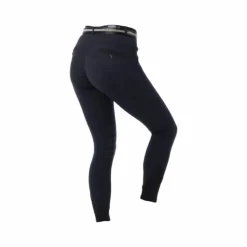 Outlet Equithème - Pantalon d'équitation femme Safir / noir Marine