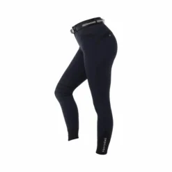 Outlet Equithème - Pantalon d'équitation femme Safir / noir Marine