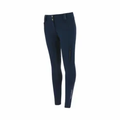 Equithème - Pantalon d'équitation femme softshell Kitzbuhl Marine New