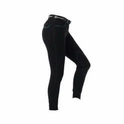 Equithème - Pantalon d'équitation femme Verona / turquoise Noir