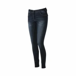 Equithème - Pantalon d'équitation femme Jean Texas Marine Outlet
