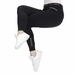 Equithème - Pantalon d'équitation femme Gizel Noir Hot