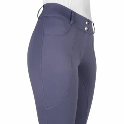 Sale Equithème - Pantalon d'équitation enfant Elsa Je t'aime / gris Bleu
