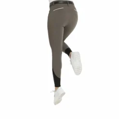 Equithème - Pantalon d'équitation femme Josephine taupe Marron Clearance