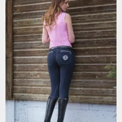 Equithème - Pantalon d'équitation femme Césaria Marine New