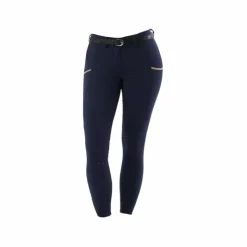 Hot Equithème - Pantalon d'équitation femme Lainbow Marine