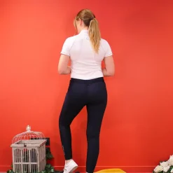 Hot Equithème - Pantalon d'équitation femme Lainbow Marine