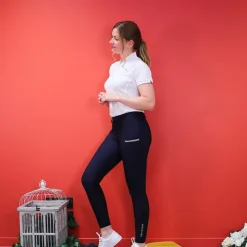 Hot Equithème - Pantalon d'équitation femme Lainbow Marine