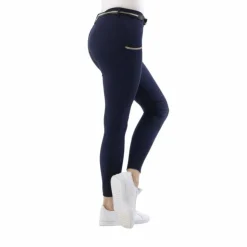 Hot Equithème - Pantalon d'équitation femme Lainbow Marine