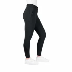 Equithème - Pantalon d'équitation chauffant femme Heated Sierra Noir Hot