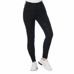 Hot Equithème - Pantalon d'équitation femme Queen Noir