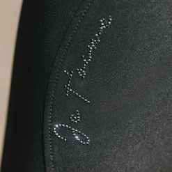 Hot Equithème - Pantalon d'équitation femme Queen Noir