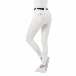 Discount Equithème - Pantalon d'équitation femme Belinda Blanc