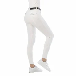 Discount Equithème - Pantalon d'équitation femme Belinda Blanc