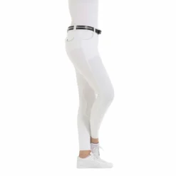 Discount Equithème - Pantalon d'équitation femme Belinda Blanc