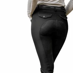 Clearance Equithème - Pantalon d'équitation femme Beverly Noir