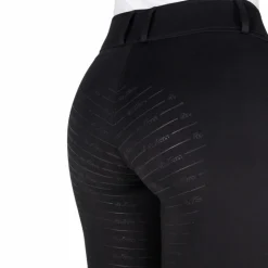 Best Equithème - Pantalon d'équitation femme Elsa Je t'aime Noir