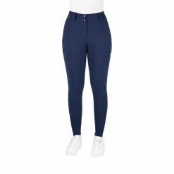 Equithème - Pantalon d'équitation chauffant femme Heated Sierra Marine Outlet