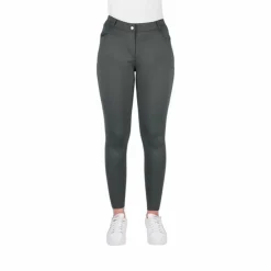 Equithème - Pantalon d'équitation femme Capucine / vert Gris Sale
