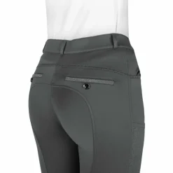 Equithème - Pantalon d'équitation femme Capucine / vert Gris Sale