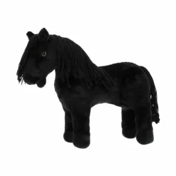 Equithème - Peluche mini poney Éclair Noir