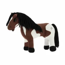 Equithème - Peluche mini poney Poly pie Marron New