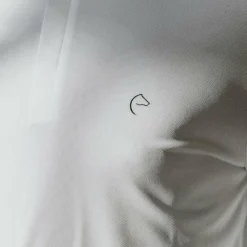 Equithème - Polo de concours manches longues mesh homme Dany Blanc Online