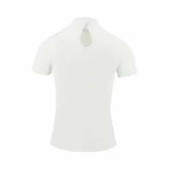 New Equithème - Polo de concours manches courtes enfant London Blanc