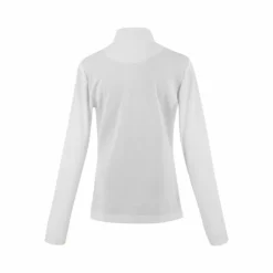 Equithème - Polo de concours manches longues mesh enfant Buffy Blanc Clearance