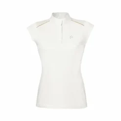 Equithème - Polo de concours junior Brussel Blanc Outlet