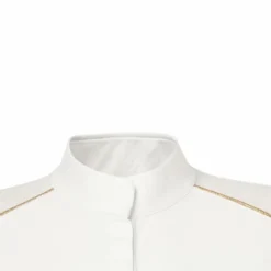 Equithème - Polo de concours junior Brussel Blanc Outlet