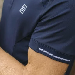 Equithème - Polo manches courtes homme Victor Marine Clearance