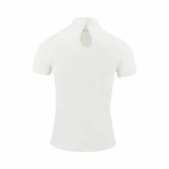 Equithème - Polo manches courtes femme London Blanc Discount