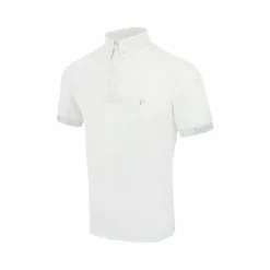 Equithème - Polo manches courtes enfant Wellington Blanc Online