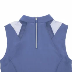 New Equithème - Polo sans manches femme Alba Je t'aime Violet