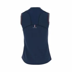 New Equithème - Polo sans manches femme Mia marine