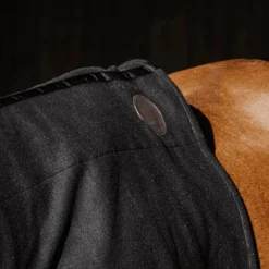 Equithème - Protection de cou intégrale polaire Noir Discount