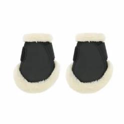 Equithème - Protège-boulets Boa Noir Hot