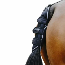 Equithème - Protège-queue Tyrex 600D Noir Best