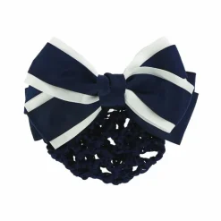 Equithème - Résille barrette pour cheveux Duo et blanc Marine Sale