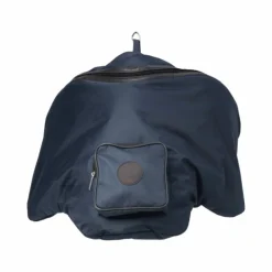 Clearance Equithème - Sac à dos porte selle Marine